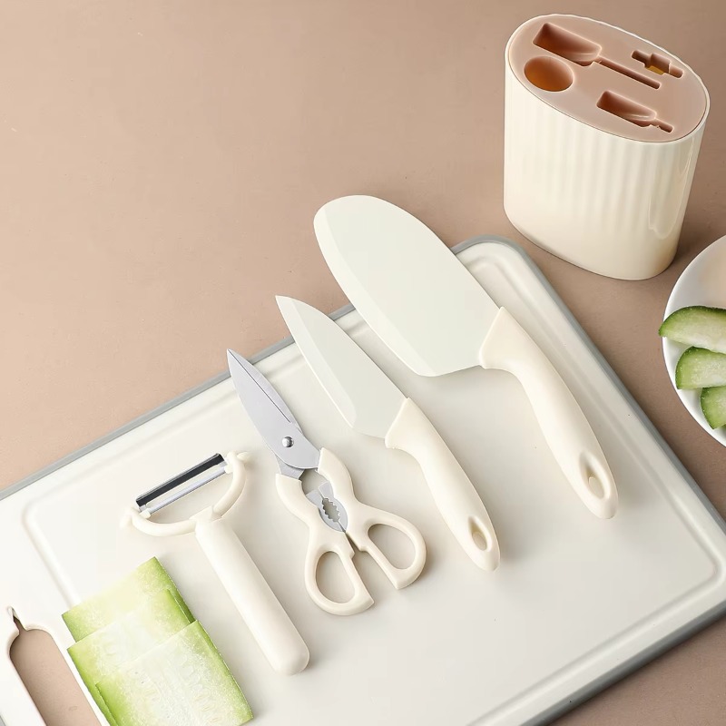 Baby Food Scissors - Set da 5 utensili da cucina,