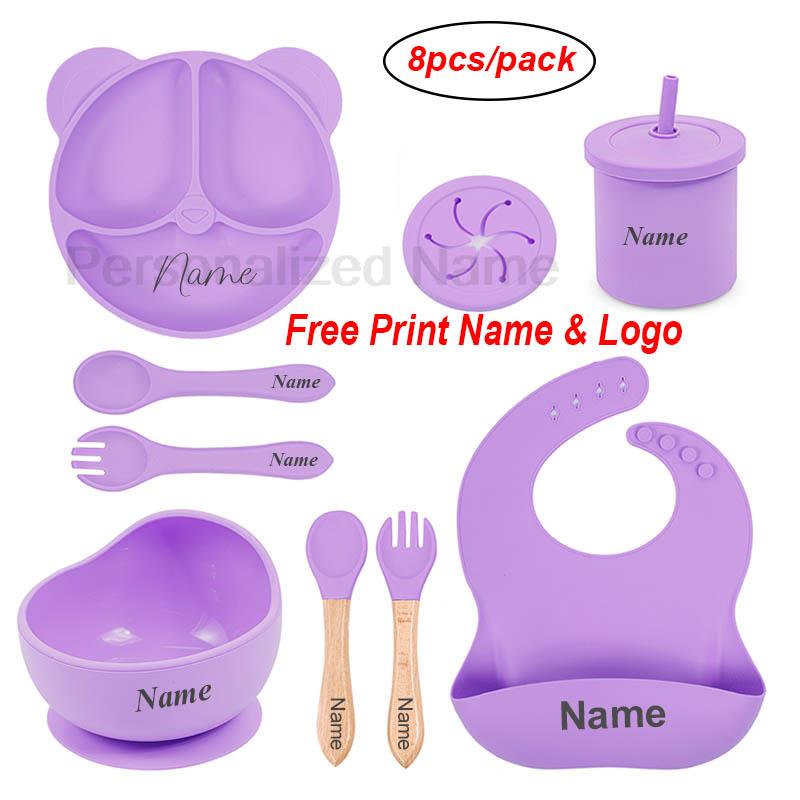 Baby Food Menu - Piatto di orso in Silicone per